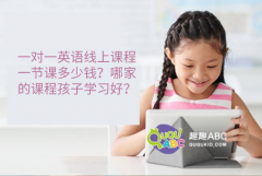 一對一英語線上課程一節(jié)課多少錢？哪家的課程孩子學(xué)習(xí)好？