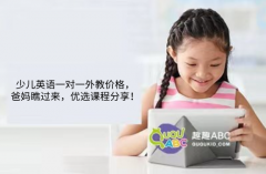 少兒英語一對一外教價格，爸媽瞧過來，優(yōu)選課程分享！